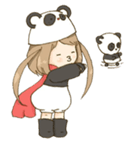Black and White（個別スタンプ：13）
