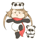 Black and White（個別スタンプ：22）