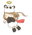 Black and White（個別スタンプ：36）