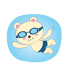 Haru, The Cute Little Bear | 2（個別スタンプ：34）