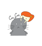 Cat Berm ＆ Tidkib（個別スタンプ：2）