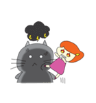 Cat Berm ＆ Tidkib（個別スタンプ：4）