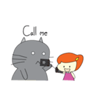 Cat Berm ＆ Tidkib（個別スタンプ：9）