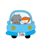 Cat Berm ＆ Tidkib（個別スタンプ：11）