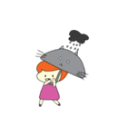 Cat Berm ＆ Tidkib（個別スタンプ：14）