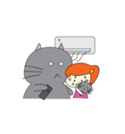 Cat Berm ＆ Tidkib（個別スタンプ：15）