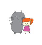 Cat Berm ＆ Tidkib（個別スタンプ：20）