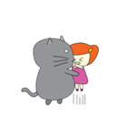 Cat Berm ＆ Tidkib（個別スタンプ：26）