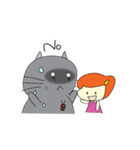 Cat Berm ＆ Tidkib（個別スタンプ：31）