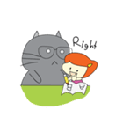 Cat Berm ＆ Tidkib（個別スタンプ：35）