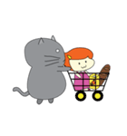 Cat Berm ＆ Tidkib（個別スタンプ：36）