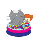 Cat Berm ＆ Tidkib（個別スタンプ：38）