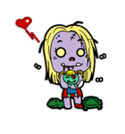 Nong Mik - the cute zombie - and friends（個別スタンプ：15）