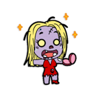 Nong Mik - the cute zombie - and friends（個別スタンプ：16）