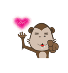 Choco Monkey（個別スタンプ：17）