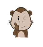 Choco Monkey（個別スタンプ：40）