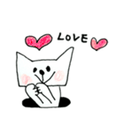 穴ネコちゃん（個別スタンプ：15）