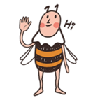 Little bee - BiBi（個別スタンプ：3）