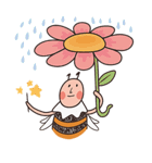 Little bee - BiBi（個別スタンプ：25）