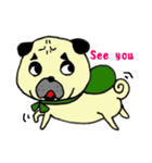 Life of PUG（個別スタンプ：40）