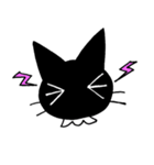 黒猫ピリたん（個別スタンプ：3）
