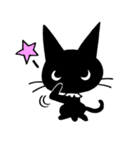 黒猫ピリたん（個別スタンプ：21）