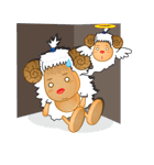 The sheep gang version2（個別スタンプ：32）