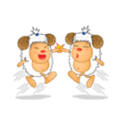 The sheep gang version2（個別スタンプ：35）