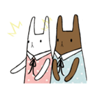 BBFF : Bunny Best Friend Forever（個別スタンプ：35）