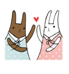 BBFF : Bunny Best Friend Forever（個別スタンプ：40）