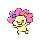 アフロ男（個別スタンプ：7）