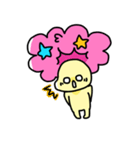 アフロ男（個別スタンプ：24）