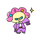 アフロ男（個別スタンプ：37）