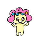 アフロ男（個別スタンプ：40）