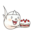 ふきだしおばけ（個別スタンプ：35）