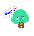 Fairy of the tree（個別スタンプ：21）