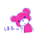 ピンクマはおしゃべりなピンク色のクマ（個別スタンプ：32）