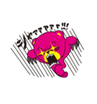 pinkumakuma -ピンクマクマ-（個別スタンプ：4）