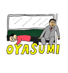 Japanese Businessman Sticker（個別スタンプ：10）