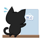 俺様くろねこ（個別スタンプ：25）