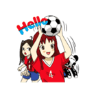 FlyingSky a go go : Play Football（個別スタンプ：8）