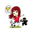 FlyingSky a go go : Play Football（個別スタンプ：14）