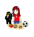 FlyingSky a go go : Play Football（個別スタンプ：24）