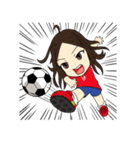 FlyingSky a go go : Play Football（個別スタンプ：27）