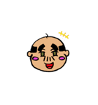あかさん。 手書きシール風（個別スタンプ：1）