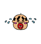 あかさん。 手書きシール風（個別スタンプ：4）