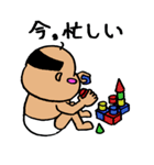 あかさん。 手書きシール風（個別スタンプ：10）