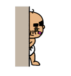 あかさん。 手書きシール風（個別スタンプ：16）