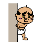 あかさん。 手書きシール風（個別スタンプ：17）
