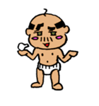 あかさん。 手書きシール風（個別スタンプ：19）